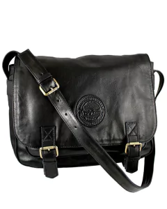 Morral Messenger DYMS Cuero con Solapa - A 508 en internet