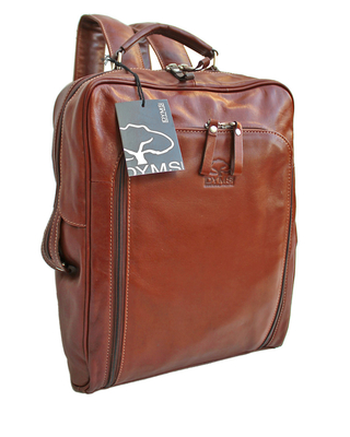 Mochila cuero con porta notebook - A 0995