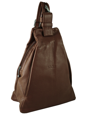 Mochila DYMS Cuero Triangular - A 3166 - tienda online