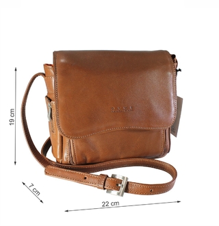 Cartera Cuero DYMS Con Organizador - A 3293