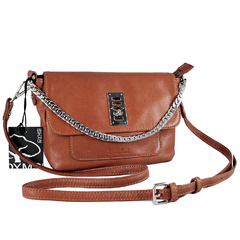 Cartera DYMS Cuero cadena y Torniquete - A 4245 - comprar online