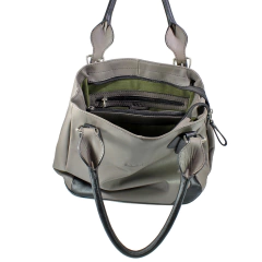 Cartera Cuero dos manijas A 4296