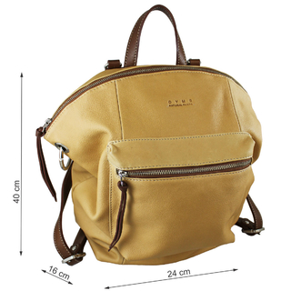 Mochila-Bolso DYMS Cuero - A 4371