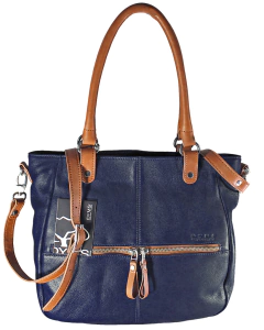 Cartera Cuero dos manijas A 4382 - DYMS