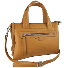 Cartera Cuero DYMS con multiples divisiones A 4395 - comprar online