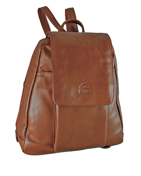 Mochila DYMS cuero con solapa - A 4418 - DYMS