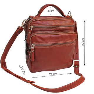 Imagen de Bolsito Morral Cuero A 4454