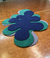 Alfombra Diseño SPLASH AZUL 0.80 x 1.10 m en internet
