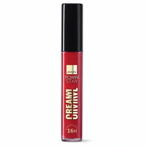 Labial Líquido Power Stay Creamy Vinyl Avon