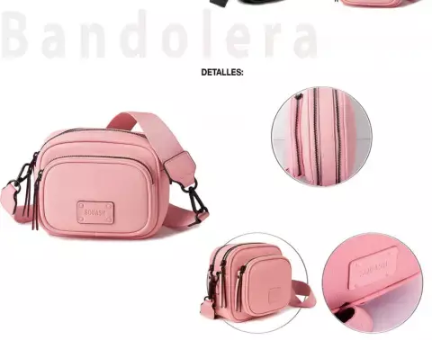 Bandolera 2 cierres art 4000-40251