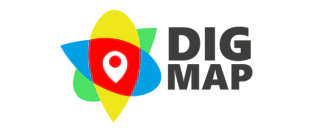 Digmap - quadro de mapa mundi para marcar viagens