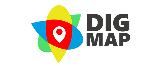 Digmap - quadro de mapa mundi para marcar viagens