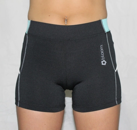 Calza Corta Mills Bloom Mujer Turquesa en internet