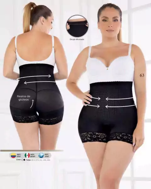 FAJAS FAJATE Ref/11197-COSTILLERO CACHETERO INVISIBLE MEDIANA COMPRESIÓN