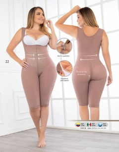 FAJAS FAJATE Ref/12186-RODILLA TIRA ANCHA BROCHES