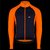 CAMPERA 2.9 LYCRA FRIZADA C/ROMPEVIENTO NARANJA FLUO