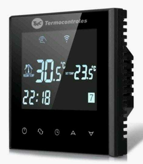 TERMOSTATO PARA PISO ELÉCTRICO 220V CON WIFI - comprar online