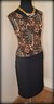 Vestido Jackie Animal print y negro - comprar online