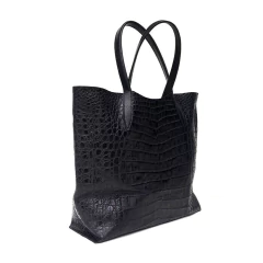 ALEXA TOTE BLACK CROC VT *T - comprar online