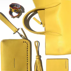 Image of Passport Cover Yellow