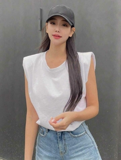 Blusa Muscle Tee Branca 35022 - loja online