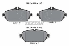 Pastilha de freio dianteiro Mercedes C180 2015 em diante - comprar online