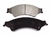 PASTILLA FRENO FORD RANGER 2.2/2.5/3.2 4X2 4X4 12/.. /MAZDA BT 50 2.2 - 2.5 - 3.2 MZ 11/.. DELANTERA PD1434 - 0967BBBOSCH