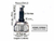 HOMOCINETICA VOLKSWAGEN GOL/SENDA/SAVEIRO ESTRIAS 22/30 COPA 80 MM SEGURO EXTERNO_ - 0161CORVEN