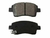 PASTILLA FRENO TOYOTA ETIOS 1.5 16V 12/../YARIS 1.5 16V 18/../BMW 120/320 2.0 16V DELANTERA 123.20X54.50X14.60MM (PD1438)