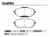 PASTILLA FRENO TOYOTA COROLLA 15/..DELANTERA_1480 FRAS 4881/0 LITTON