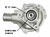 BOMBA AGUA FIAT TORO/ARGO/IDEA/PALIO/GRAND SIENA/STRADA 1.6 16V/LINEA 1.8 16V/JEEP RENEGADE EJE CON CHAVETA (82712)