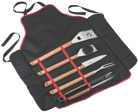 Kit Churrasco Inox 6 peças com Avental - Tramontina