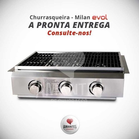 Churrasqueira a Gás - Milan - Evol