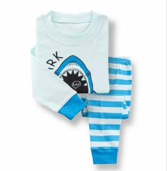 Pijama Tiburón Importado 100% Algodon