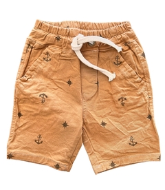 Bermuda Gabardina estampada
