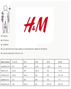 Vestido mangas largas H&M en internet