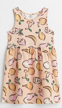 Vestido H&M frutas