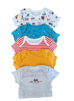 Bodies Importados Mangas cortas Super Héroes 6/9M - comprar online