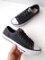 Old Star 22 - Star - Tênis de Couro Sintético Clássico Preto - TS130PT