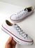 Old Star 22 - Star - Tênis de Couro Sintético Clássico Branco Vermelho - TS130VBR