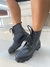 Dona Beja 23 - Paty - Coturno com Salto Tratorado Preto - DB1118PT - Kafifa Fashion