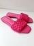 Vithoria Dias 23 - Coraline - Rasteira Trançada Feminina Rosa Pink - D603RO - comprar online