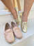 Kafifa KP. 23 - Tamires - Mocassim com Lacinho Dourado - BQ113DO - Kafifa Fashion