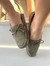 Kafifa KP. 23 - Tamires - Mocassim com Lacinho Verde Militar - BQ113VD