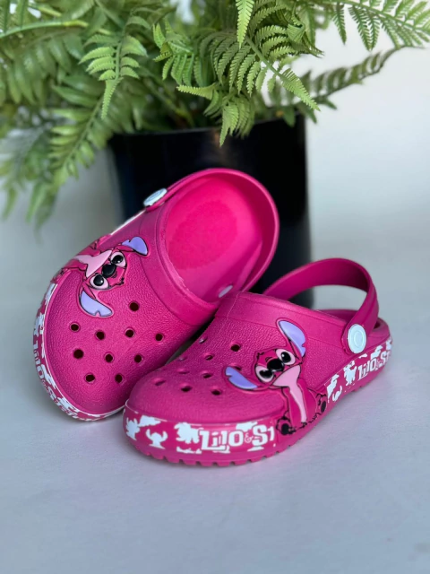 Crocs V. 25 - Crocs Infantil Lilo Stitch Rosa Pink - CLS01RP