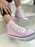 Star 23 - Tênis Clássico Botinha Cano Alto Rosa Claro- J52ARO