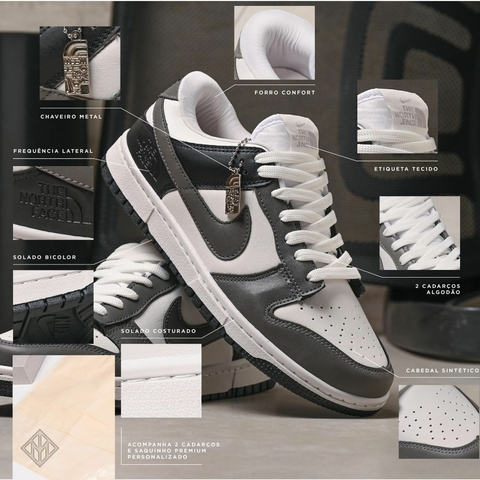 Tênis Nike Dunk SB Preto e Branco