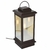 Balizador Toscana Trap 64x25x25cm Alumínio e Vidro Metaldomado 6238