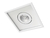 Spot de Embutir Micro Borda 9,9x9,9cm Mini Dicroica MR11 Branco Bella Luce BL1652/1 BMT
