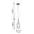 Pendente Hevvy Gold SL-0528/H1 Clear - comprar online